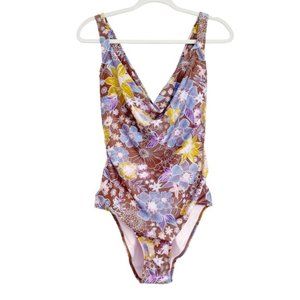 Anthropologie | Alana Gunn Willandra Floral One-Piece Swimsuit